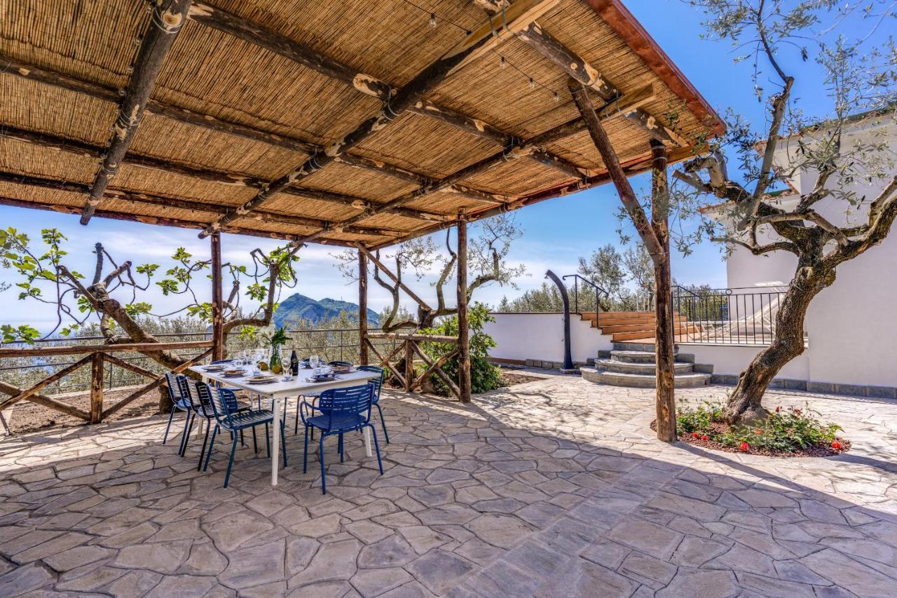 Villa Rusinella Minimalist Retreat With Sea Views Massa Lubrense Εξωτερικό φωτογραφία
