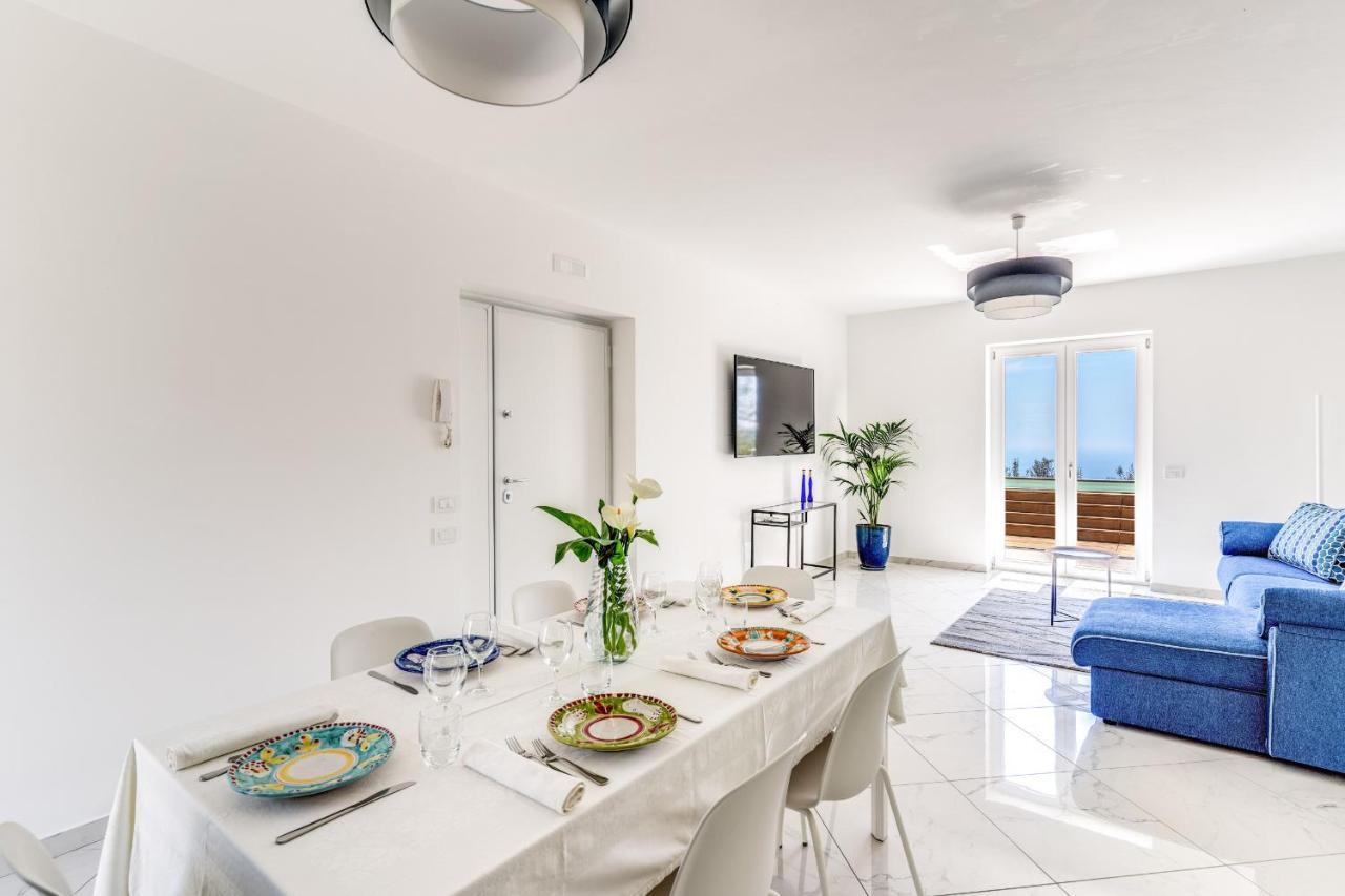 Villa Rusinella Minimalist Retreat With Sea Views Massa Lubrense Εξωτερικό φωτογραφία