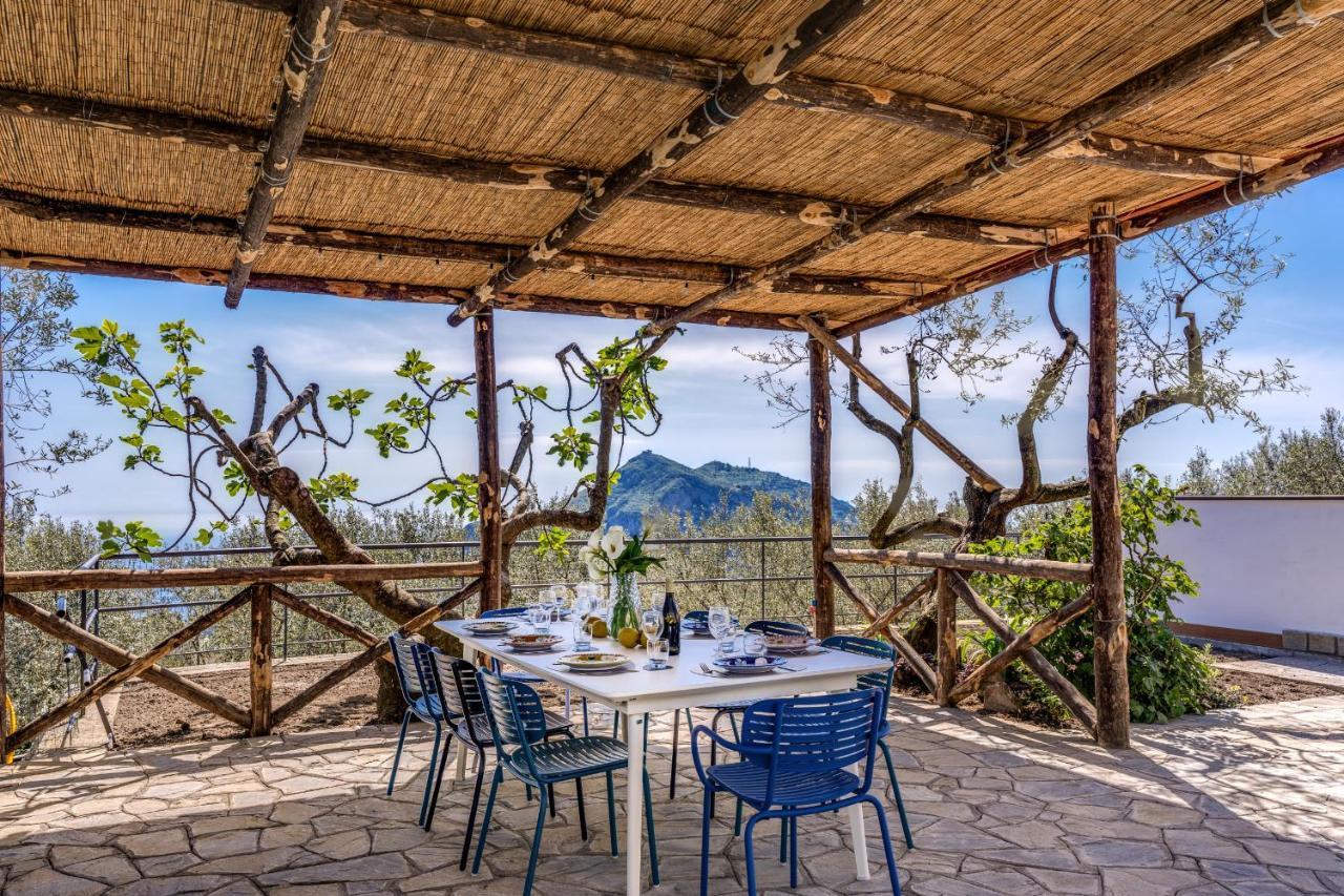 Villa Rusinella Minimalist Retreat With Sea Views Massa Lubrense Εξωτερικό φωτογραφία