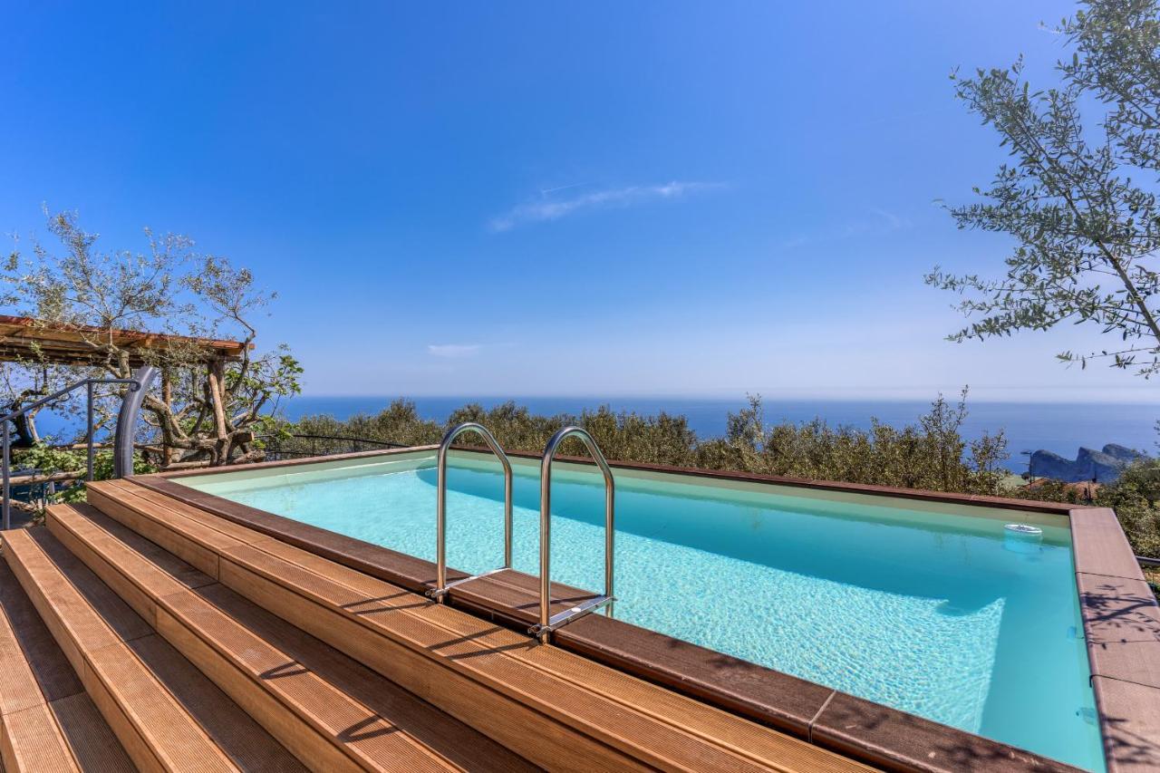 Villa Rusinella Minimalist Retreat With Sea Views Massa Lubrense Εξωτερικό φωτογραφία
