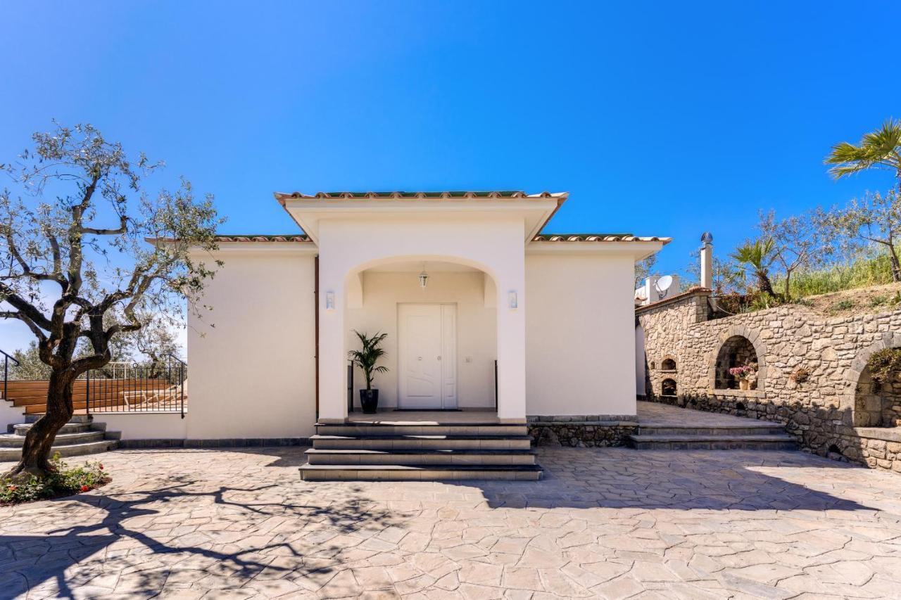Villa Rusinella Minimalist Retreat With Sea Views Massa Lubrense Εξωτερικό φωτογραφία
