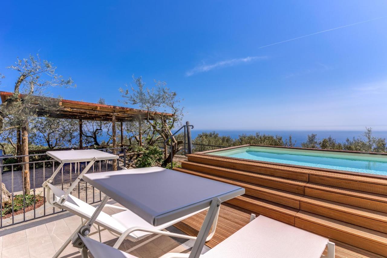 Villa Rusinella Minimalist Retreat With Sea Views Massa Lubrense Εξωτερικό φωτογραφία