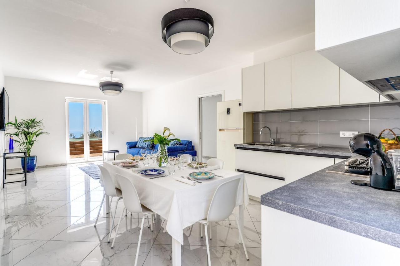 Villa Rusinella Minimalist Retreat With Sea Views Massa Lubrense Εξωτερικό φωτογραφία