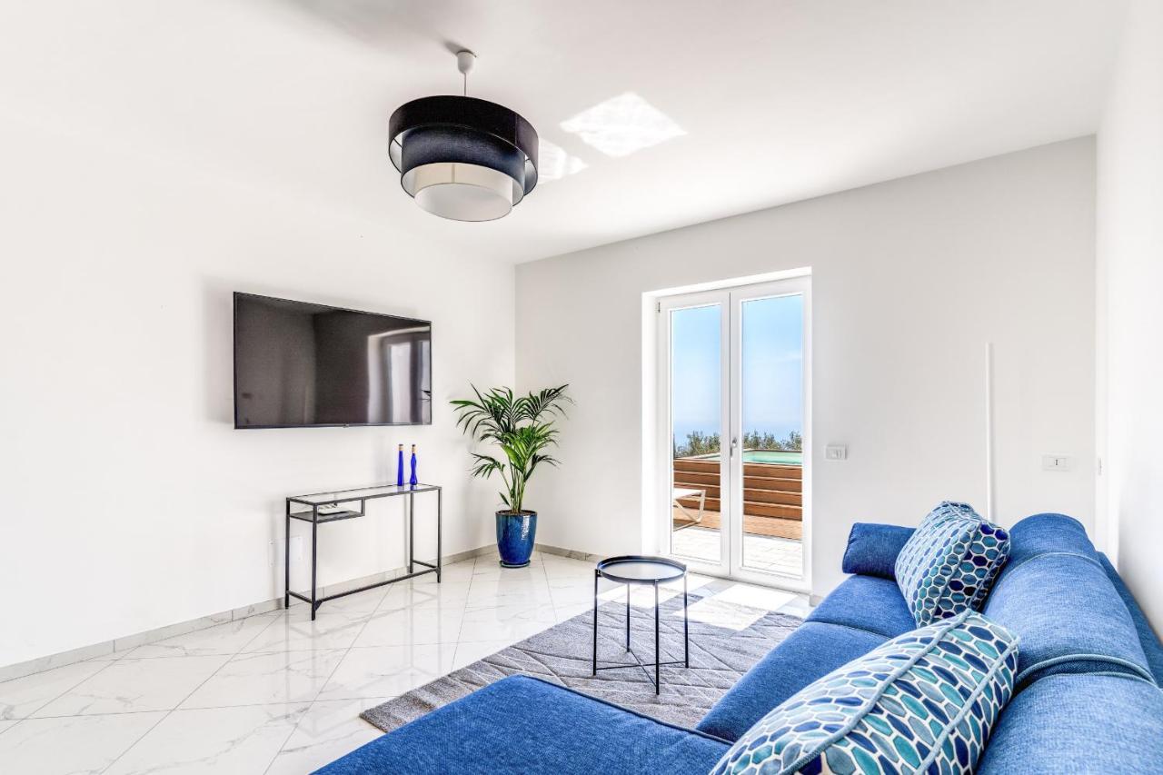 Villa Rusinella Minimalist Retreat With Sea Views Massa Lubrense Εξωτερικό φωτογραφία