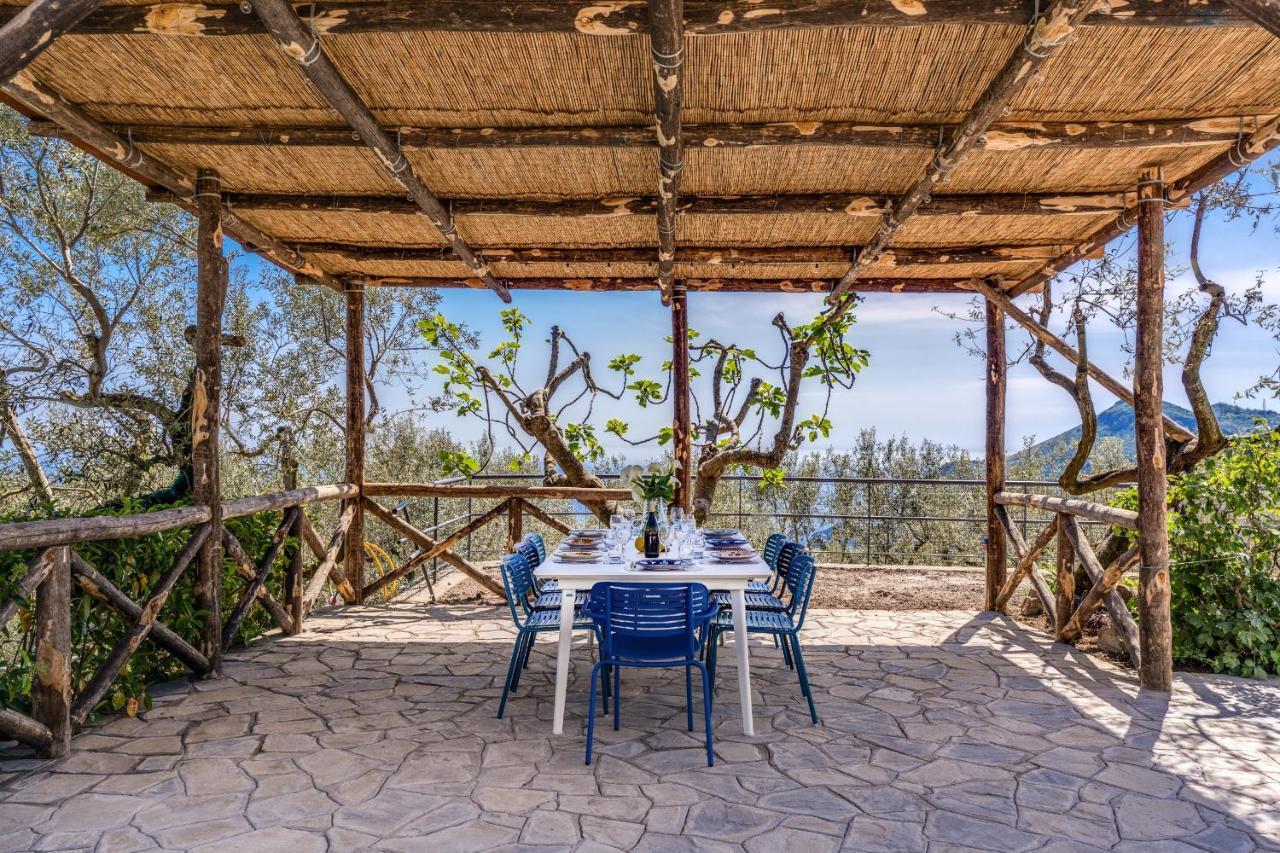 Villa Rusinella Minimalist Retreat With Sea Views Massa Lubrense Εξωτερικό φωτογραφία