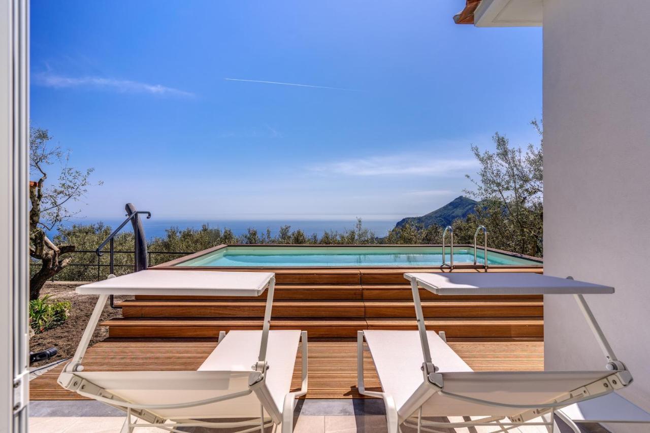 Villa Rusinella Minimalist Retreat With Sea Views Massa Lubrense Εξωτερικό φωτογραφία