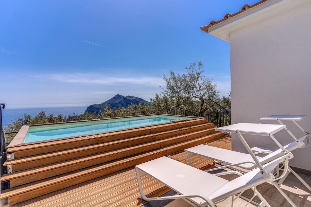 Villa Rusinella Minimalist Retreat With Sea Views Massa Lubrense Εξωτερικό φωτογραφία
